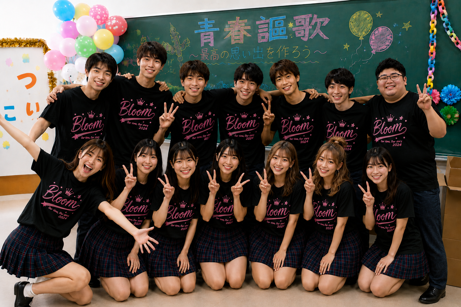 学園祭・文化祭(クラスTシャツ)